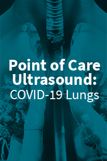 Point of Care Ultrasound: COVID-19 Lungs Banner